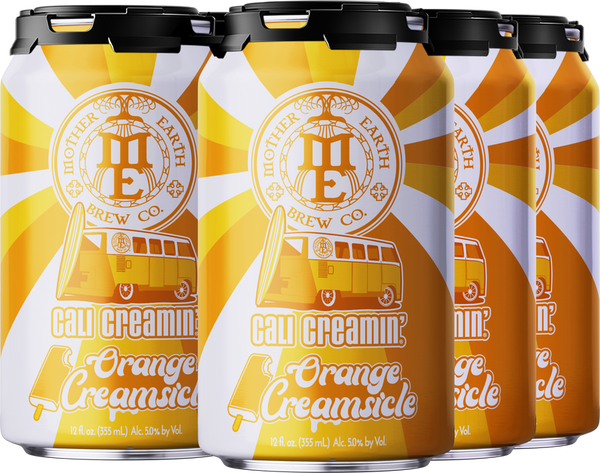 Mother Earth Brew Co. - Cali Creamin' Orange Creamsicle 6-Pack