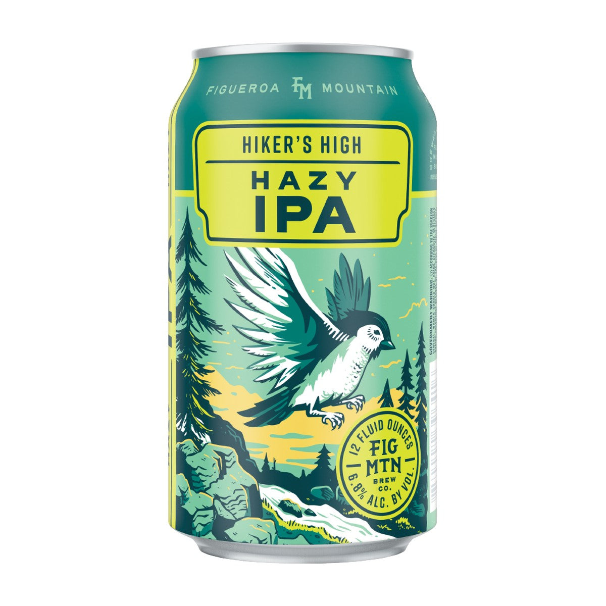 Figueroa Mountain Brew Co. - Hiker's High Hazy IPA - Single (12oz Can)
