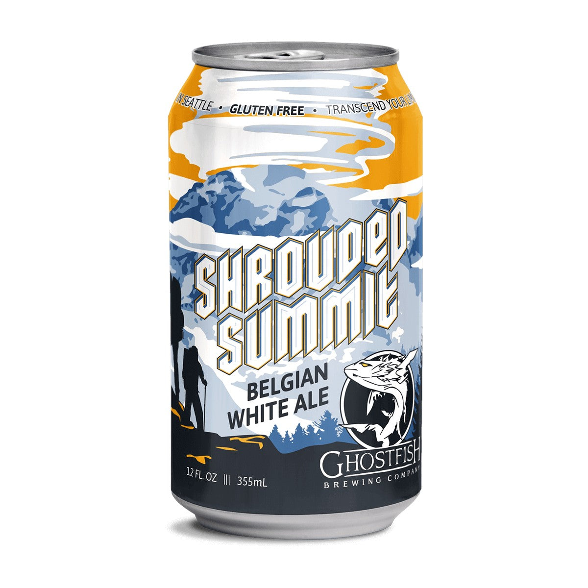 Ghostfish Shrouded Summit Belgian White Ale - Single (12oz Can)