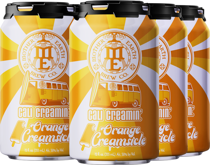 Mother Earth Brew Co. - Cali Creamin' Orange Creamsicle 6-Pack