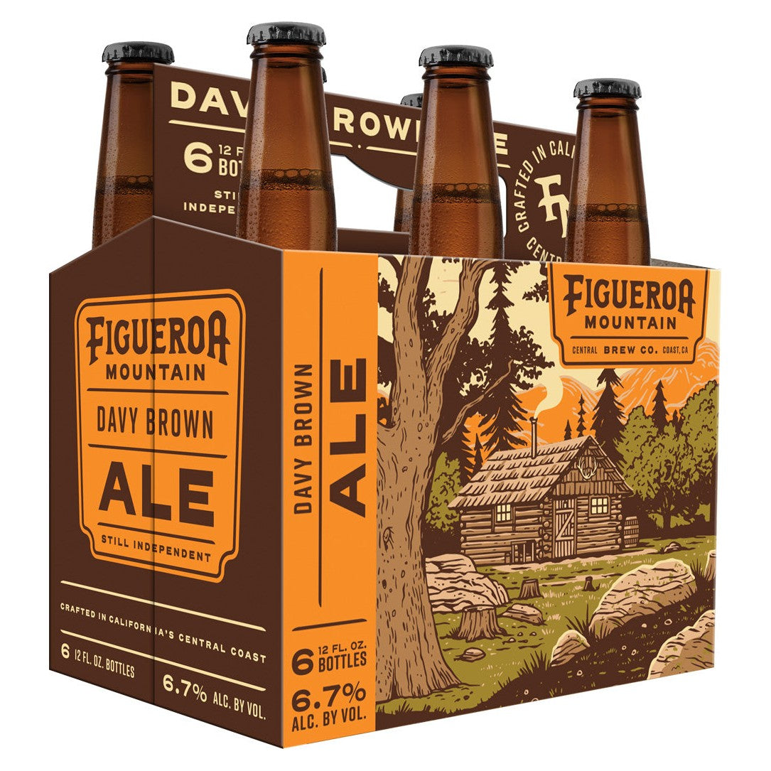 Figueroa Mountain Davy Brown Ale - 6-Pack (12oz Bottles)