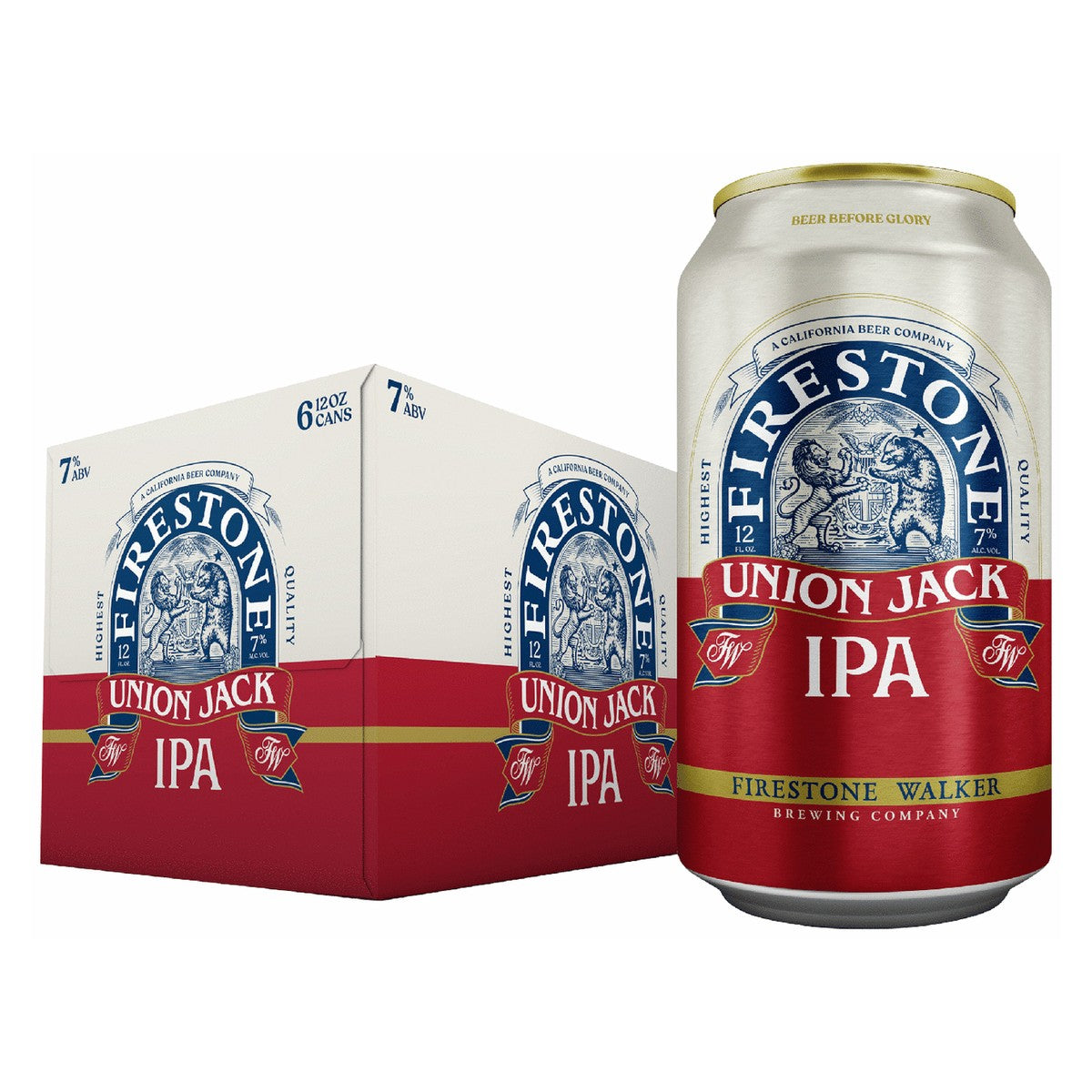 Firestone Walker Union Jack IPA - 6-Pack (12oz Cans)