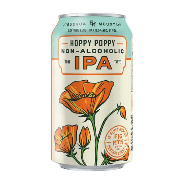 Figueroa Mountain Brew Co. - Non-Alcoholic Hoppy Poppy IPA - Single (12oz Can)