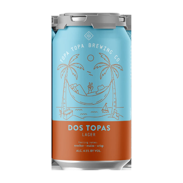 Topa Topa Brewing Co. - Dos Topas Lager - Single (12oz Can)